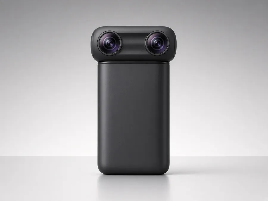 Camera 360° compatta in stile Insta360 X4 Air
